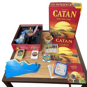 Catan Strategy Board Game 3-4 Players Ages 10+ Klaus Teubers Trade Build Settle